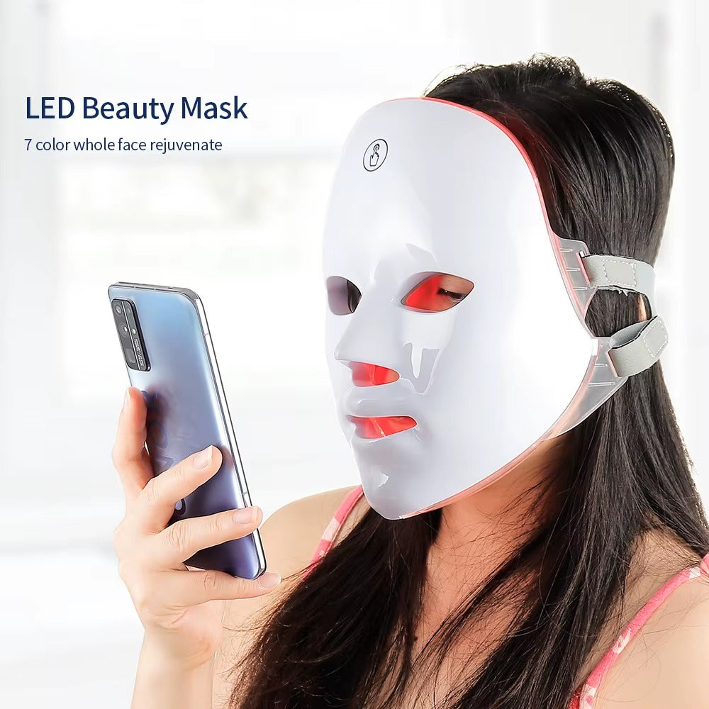 7-Color LED Face Mask "Glow Up Light"